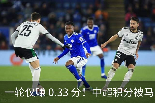 一轮仅赚 0.33 分！中超积分被马来超反超，亚冠名额一砍再砍？
